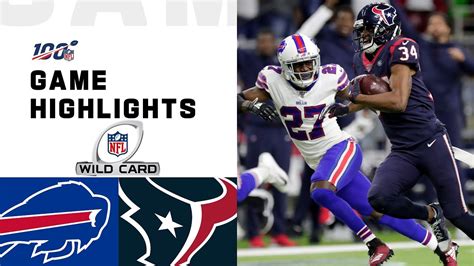 nfc wild card game 2019|Bills vs. Texans Wild Card Round Highlights .